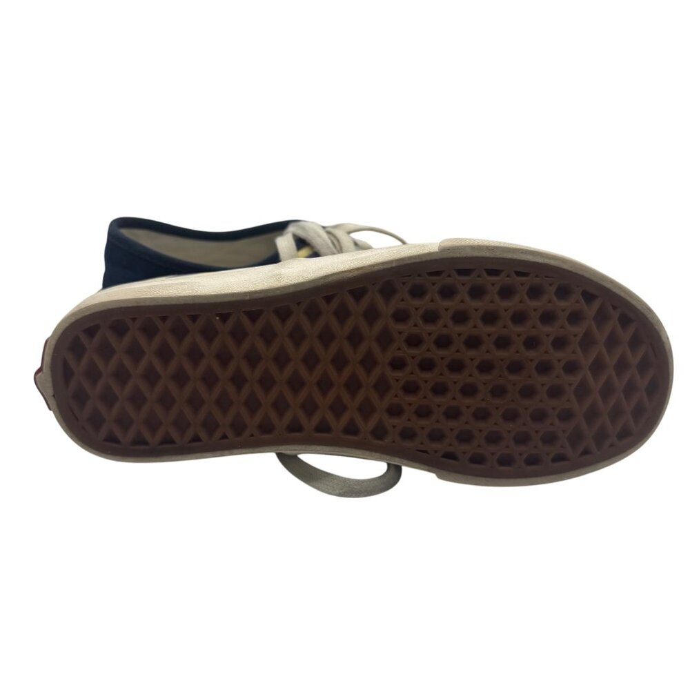 Vans Womens UltraCush Navy Canvas Shoes W/ Multicolor Stripes Size 5.5 US - Picture 7 of 9
